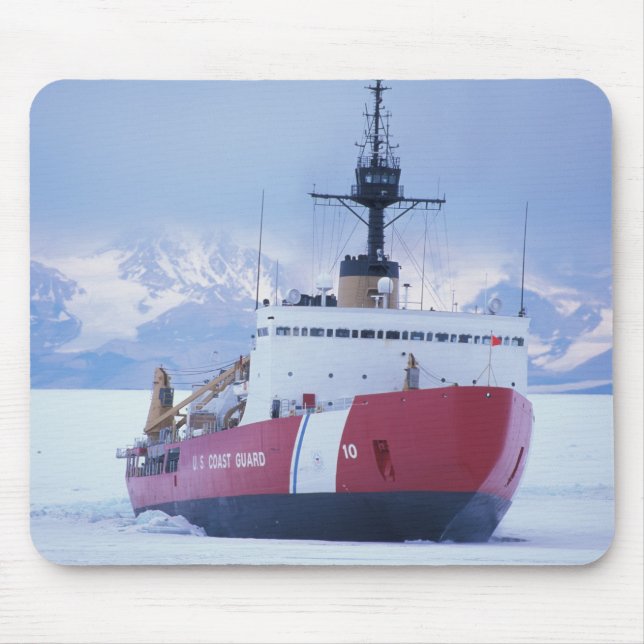 Alfombrilla De Ratón Antártida, Isla Ross, Estación McMurdo, USCG (Frente)