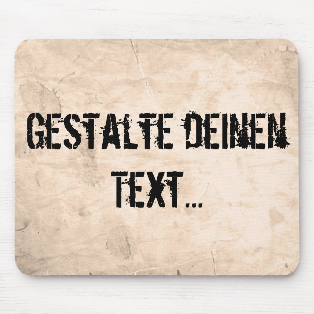 Alfombrilla De Ratón Antecedentes sucios (Frente)