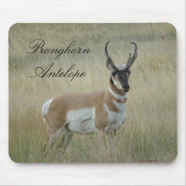 Alfombrilla De Ratón Antelope Pronghorn Big Buck