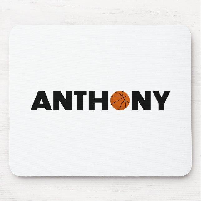 Alfombrilla De Ratón Anthony Basketball (Frente)