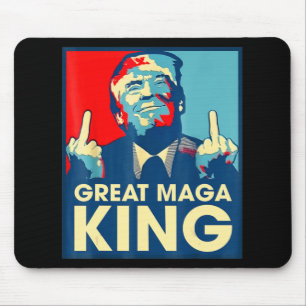 Alfombrilla De Ratón Anti Biden The Great Maga King Fun Trump Ultra Mag