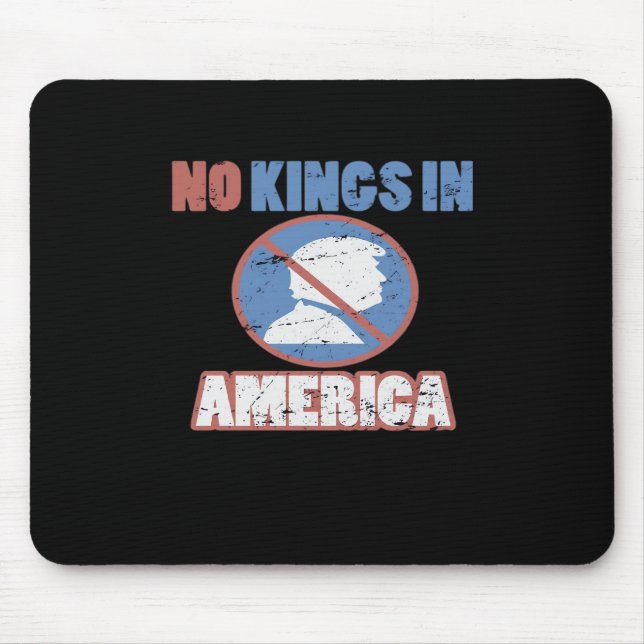 Alfombrilla De Ratón Anti- No Kings In America Classic (Frente)