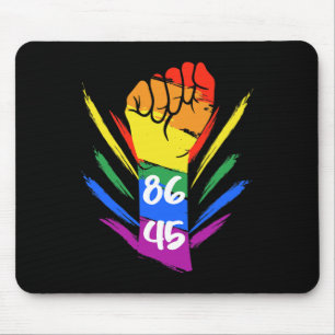 Alfombrilla De Ratón Anti Trump 8645 LGBT+ 