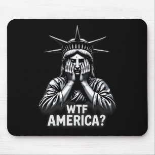 Alfombrilla De Ratón Anti-trump Política Y Democracia Wtf América 3 