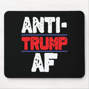 Alfombrilla De Ratón Anti Trump se resiste a regalo gracioso del presid