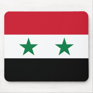 Alfombrilla De Ratón Antigua bandera de Siria