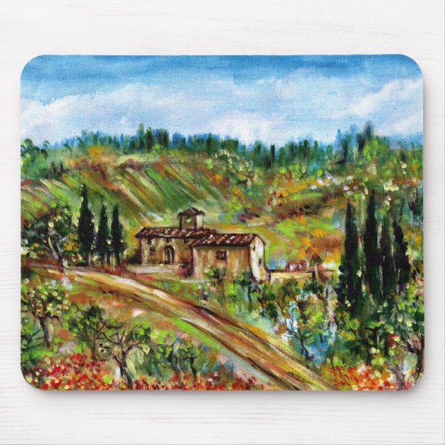 ALFOMBRILLA DE RATÓN ANTIGUA CASA DE CAMPO EN CHIANTI-TUSCANIA (Frente)