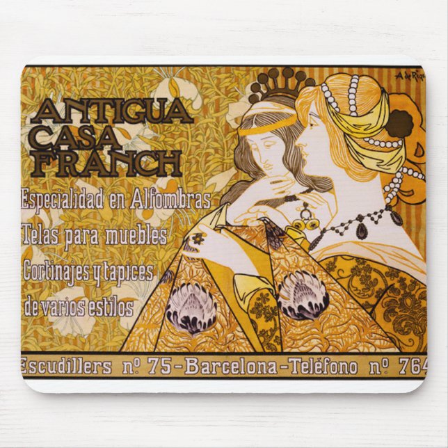 Alfombrilla De Ratón Antigua Casa Franch (Frente)