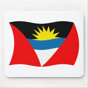 Alfombrilla De Ratón Antigua y Barbuda Flag Mousepad