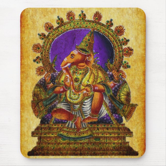 Alfombrilla De Ratón Antigüedad de Ganesha Deva (Frente)