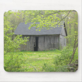 Alfombrilla De Ratón Antiguo establo de campo