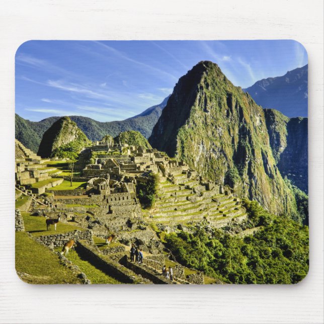 Alfombrilla De Ratón Antiguo Machu Picchu, último refugio de la (Frente)
