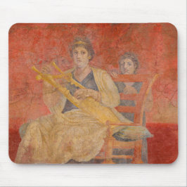 Alfombrilla De Ratón Antiguo vecino romano de Pompeya Arte musical de F