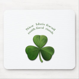 Alfombrilla De Ratón Antiguos dichos irlandeses sobre productos de dise
