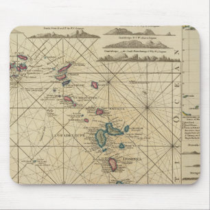 Alfombrilla De Ratón Antillas, Islas Charibbee