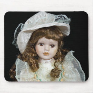Alfombrilla De Ratón Antique Lady Doll