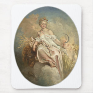 Alfombrilla De Ratón Antoine Watteau Ceres (verano) c1717-1718