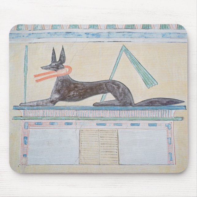 Alfombrilla De Ratón Anubis, dios egipcio de los muertos (Frente)