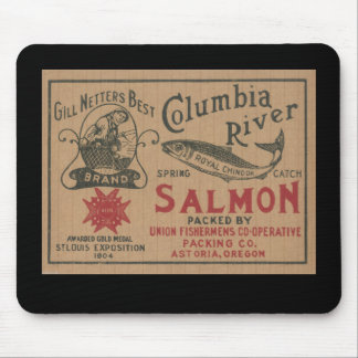Alfombrilla De Ratón "Anuncio de Gillnetter de 1904"