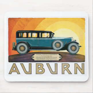 Alfombrilla De Ratón Anuncio de Sunburst de Auburn Motors