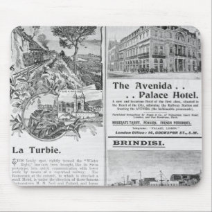 Alfombrilla De Ratón Anuncios para el restaurante de Turbie del La,