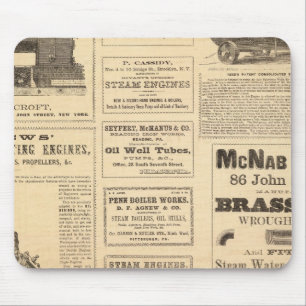 Alfombrilla De Ratón Anuncios petroleros de Nueva York