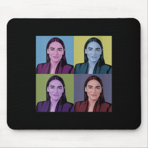 Alfombrilla De Ratón Aoc Alexandria Ocasio-cortez Primera mujer P
