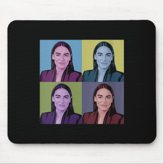 Alfombrilla De Ratón Aoc Alexandria Ocasio-cortez Primera mujer P