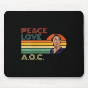 Alfombrilla De Ratón Aoc Alexandria Ocasio-cortez Primera mujer P