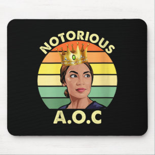 Alfombrilla De Ratón Aoc Alexandria Ocasio-cortez Primera mujer P
