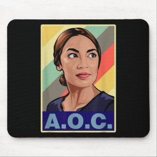 Alfombrilla De Ratón Aoc Alexandria Ocasio-cortez Primera mujer preside
