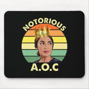 Alfombrilla De Ratón Aoc Alexandria Ocasio-cortez Primera mujer preside