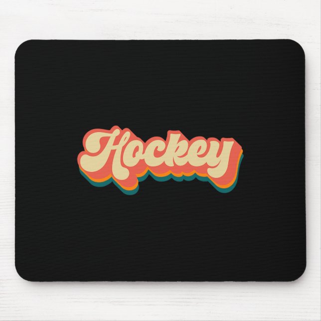 Alfombrilla De Ratón Aparato de hockey - Jugador de hockey de hockey de (Frente)