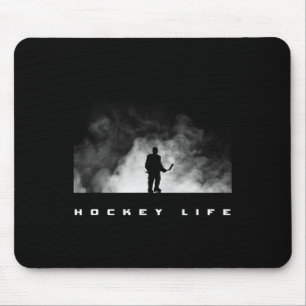 Alfombrilla De Ratón Aparato de hockey - Jugador de hockey de hockey de
