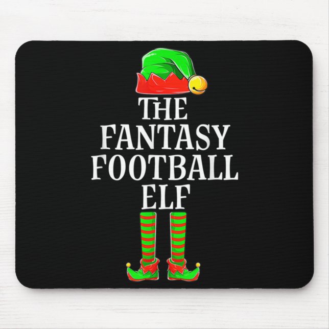 Alfombrilla De Ratón Aparatos Elf Fantasy Navidades de niños (Frente)