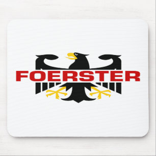 Alfombrilla De Ratón Apellido de Foerster