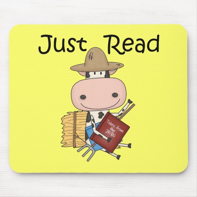 Alfombrilla De Ratón Apenas leído (Frente)