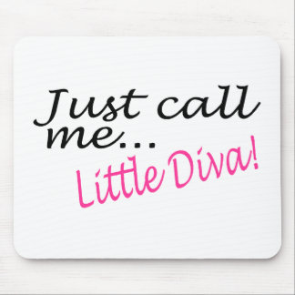 Alfombrilla De Ratón Apenas llámeme pequeña diva
