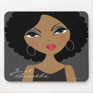 Alfombrilla De Ratón Apenas respire Mousepad