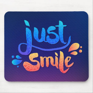 Alfombrilla De Ratón Apenas sonrisa