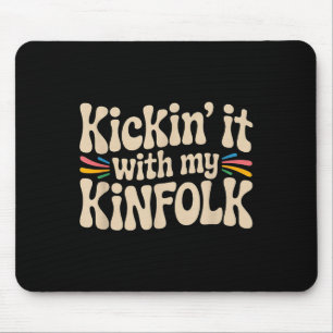 Alfombrilla De Ratón Aplastarlo con mi curiosa reunión familiar de Kinf