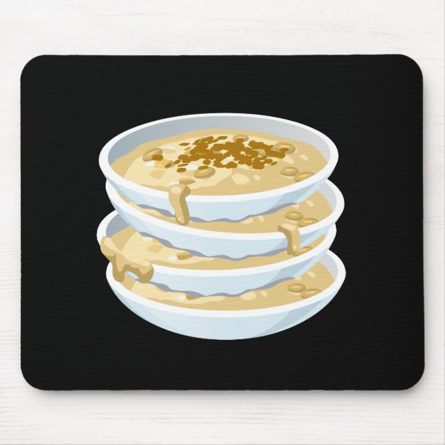 Alfombrilla De Ratón Aplejor de comida de Glitch (Frente)