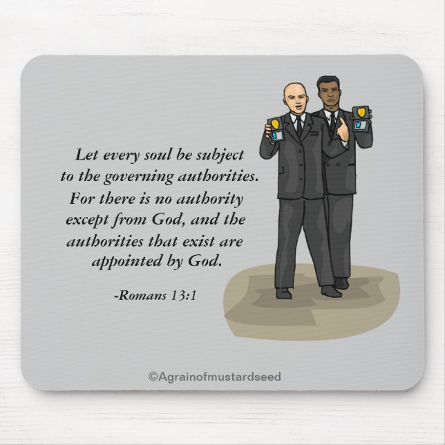 Alfombrilla De Ratón Aplicación de la ley (Frente)