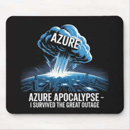 Alfombrilla De Ratón Apocalipsis de Azure - Sobreviví al Gran Apagón