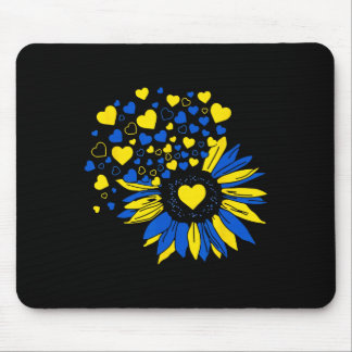 Alfombrilla De Ratón Apojar Ucrania Girasol Bandera Ucraniana Corazón H