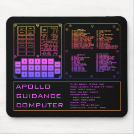 Alfombrilla De Ratón Apollo Guidance Computer Mouse Pad