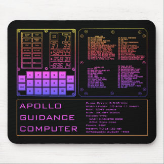 Alfombrilla De Ratón Apollo Guidance Computer Mouse Pad
