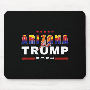 Alfombrilla De Ratón Apoya a Trump en la maga de las elecciones preside