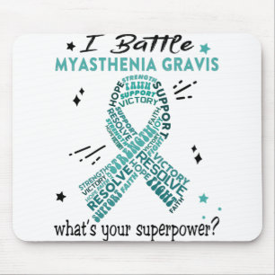 Alfombrilla De Ratón Apoyar los regalos de Myasthenia Gravis Warrior