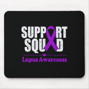 Alfombrilla De Ratón Apoye Squad Lupus Awareness Purple Autoinmune Di